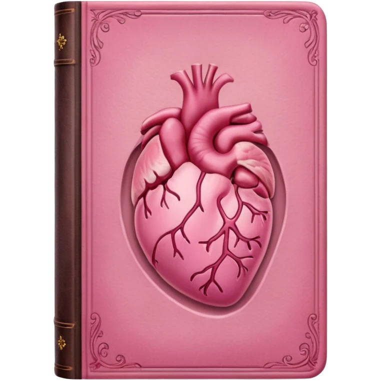 pink anatomy books emoji