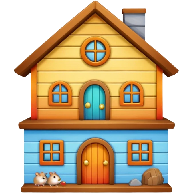 hamster house emoji
