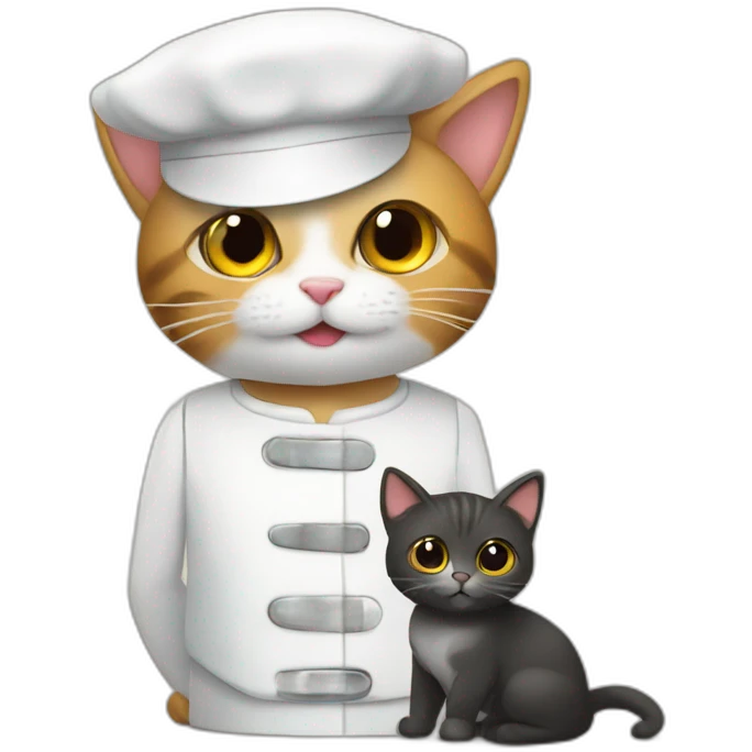 Cat and server  emoji