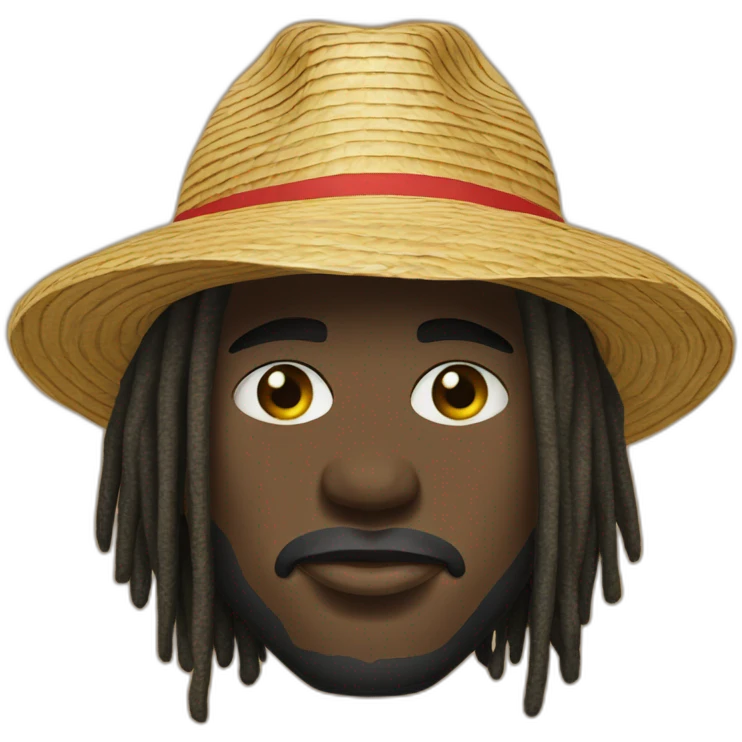 Wale with straw hat  emoji