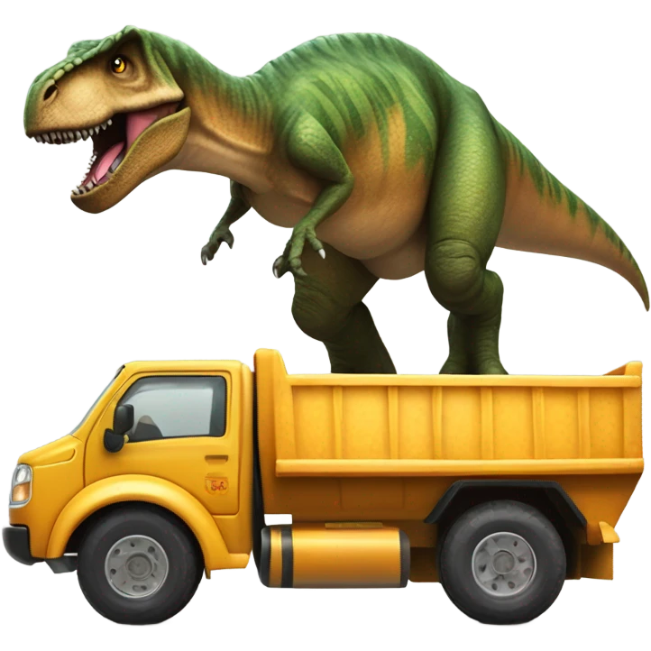 Trex truck  emoji