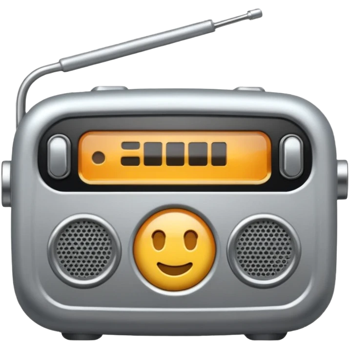 39 / 5.000
Create an FM radio emoji with no background emoji
