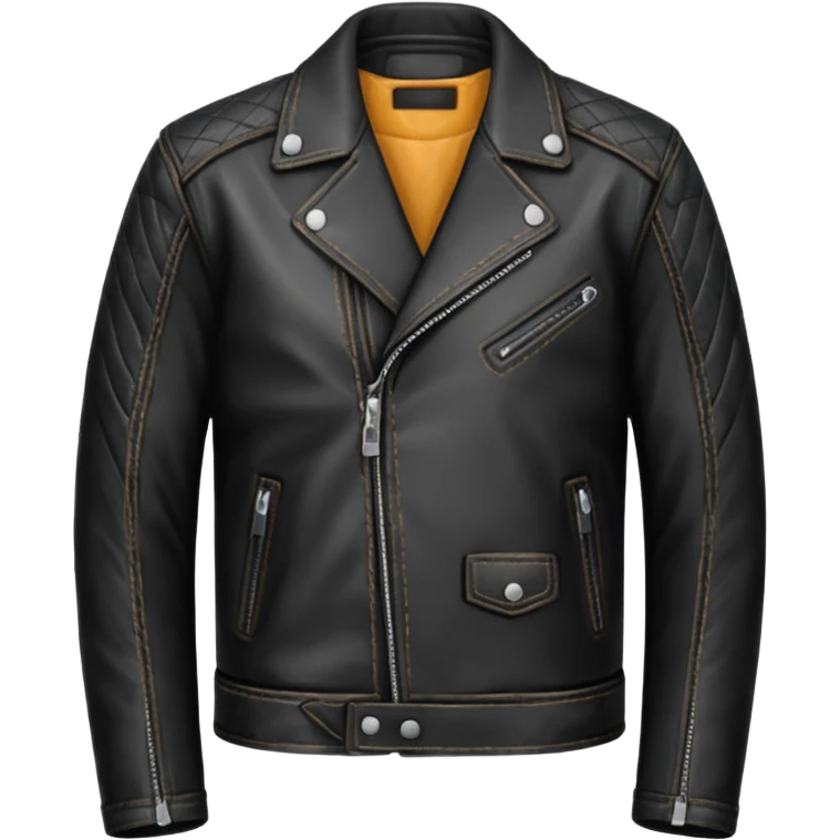 leather jacket emoji