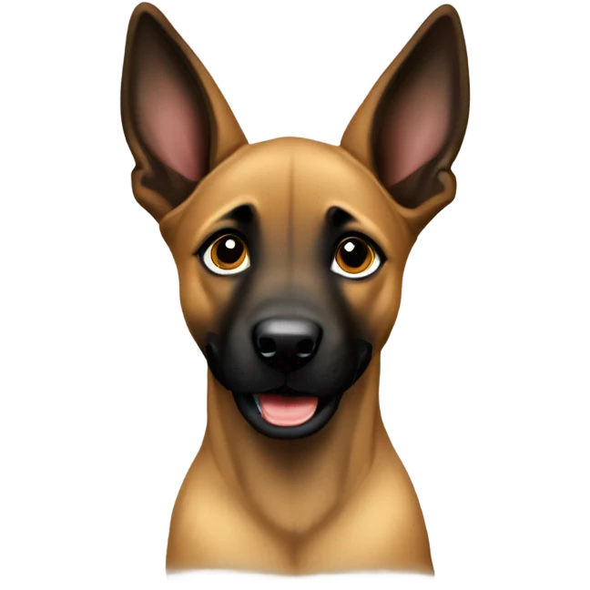 Belgian Malinois puppy    emoji