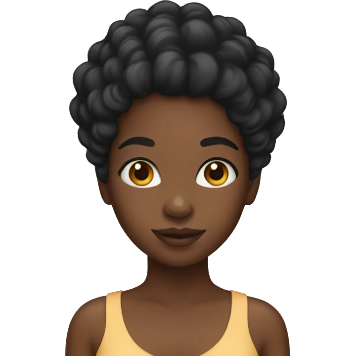 black girl emoji