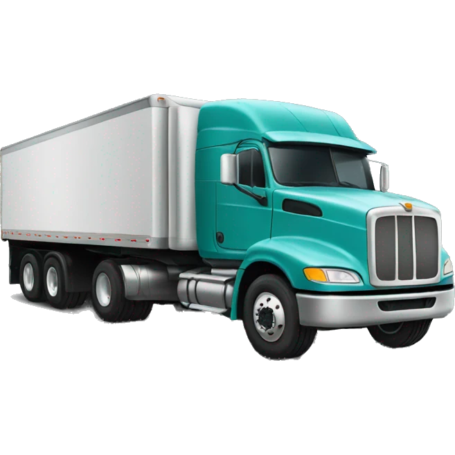 semi truck emoji