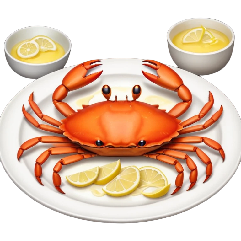 Crab meal emoji
