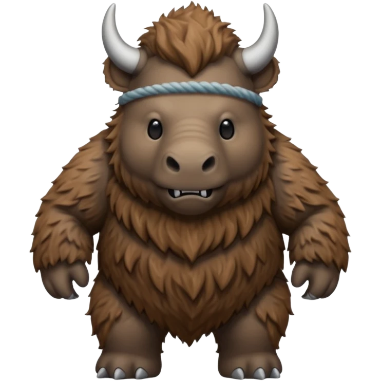 Woolly rhino emoji emoji