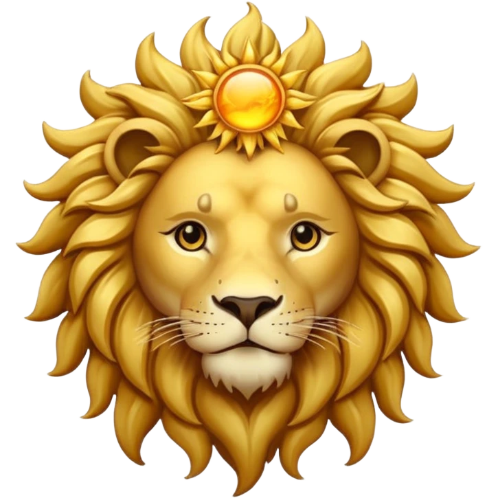 شیر و خورشید emoji