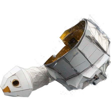 Space satellite emoji