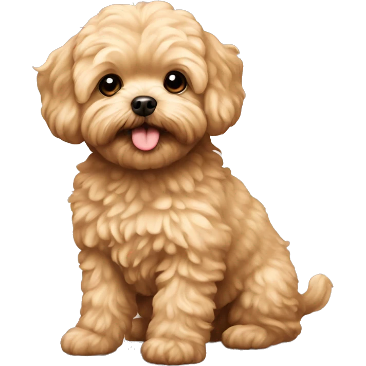 gold maltipoo  emoji