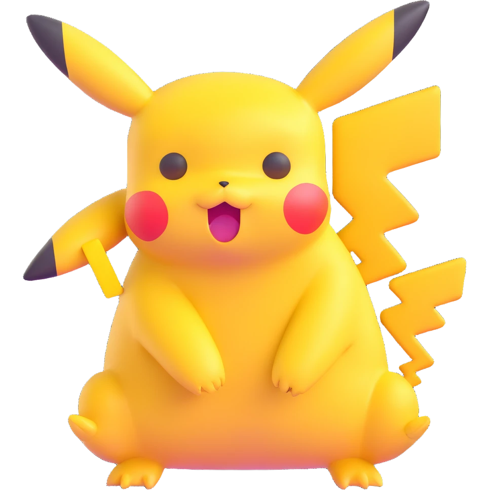tired Pikachu emoji