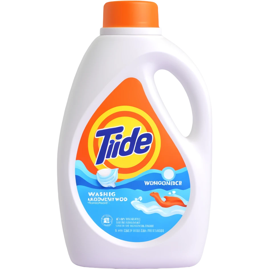 Tide washing powder container emoji