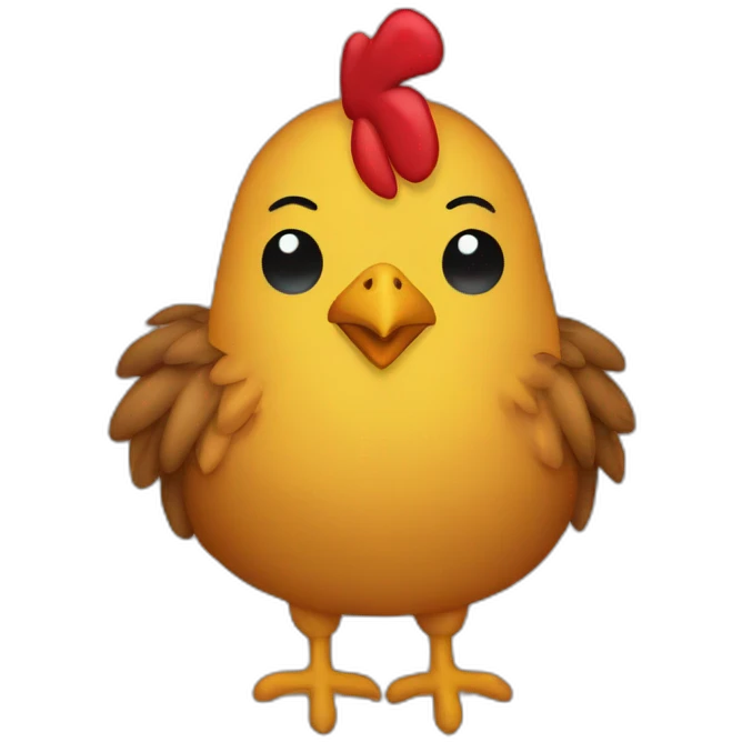 plaid chicken pants emoji