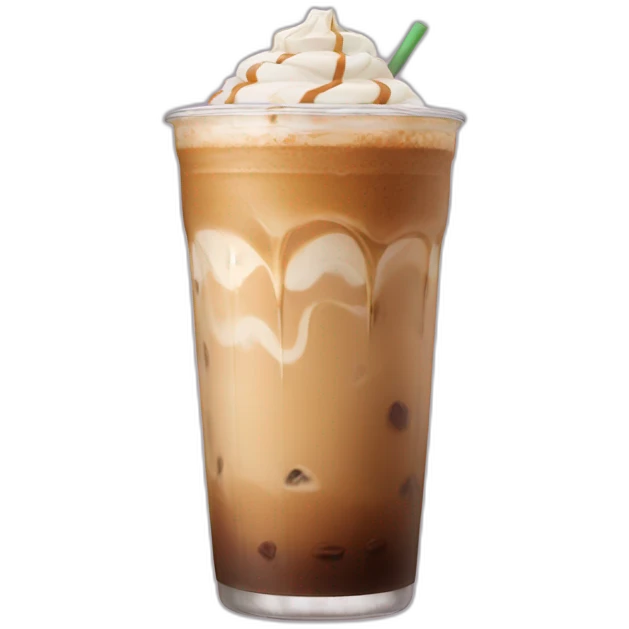 iced latte emoji