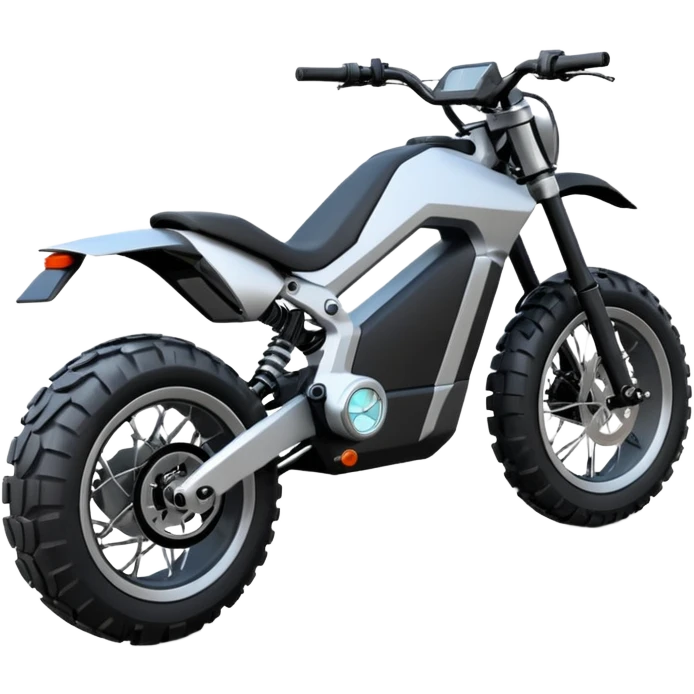 A electric motorcycle like a surron emoji