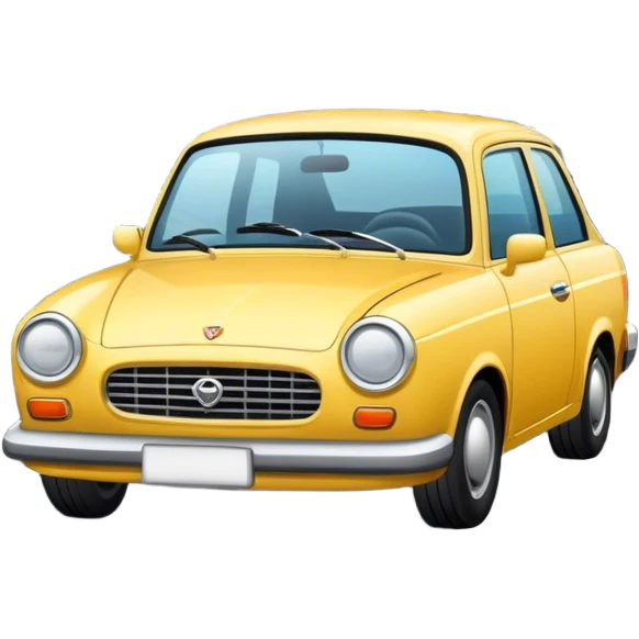 carro en autopista emoji