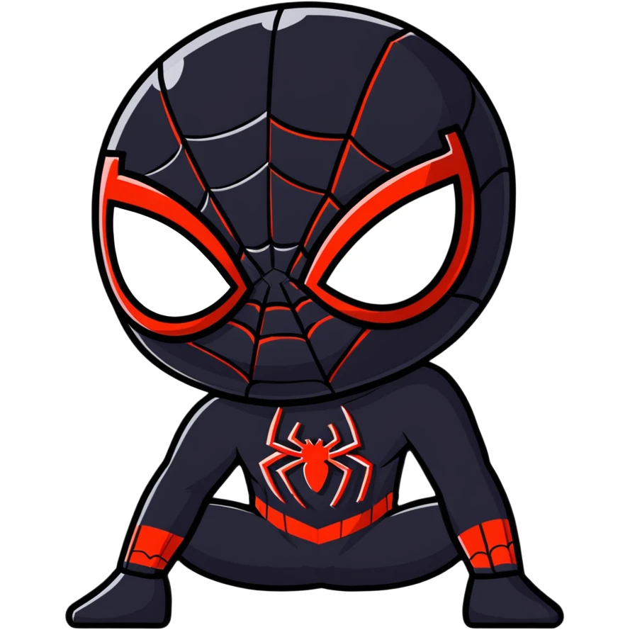 Miles Morales Spider-Man emoji