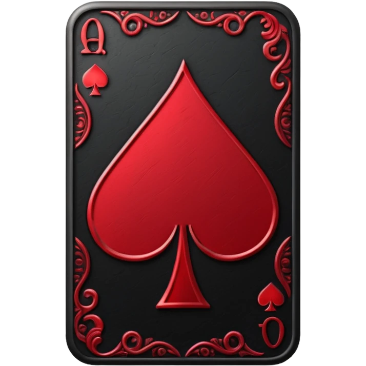 Jack of Spades with out the card only the symbols emoji