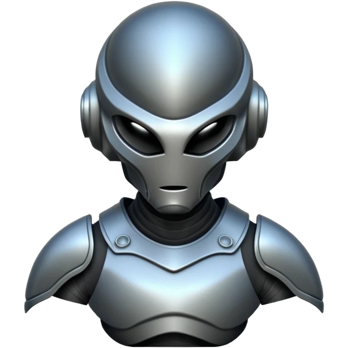 Alien knight emoji
