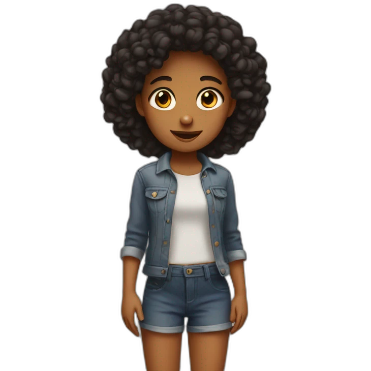 Imotional girl emoji