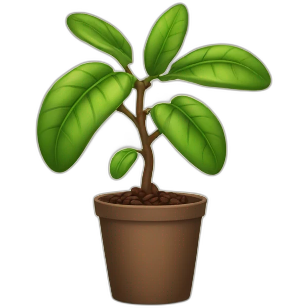 Coffee plant  emoji