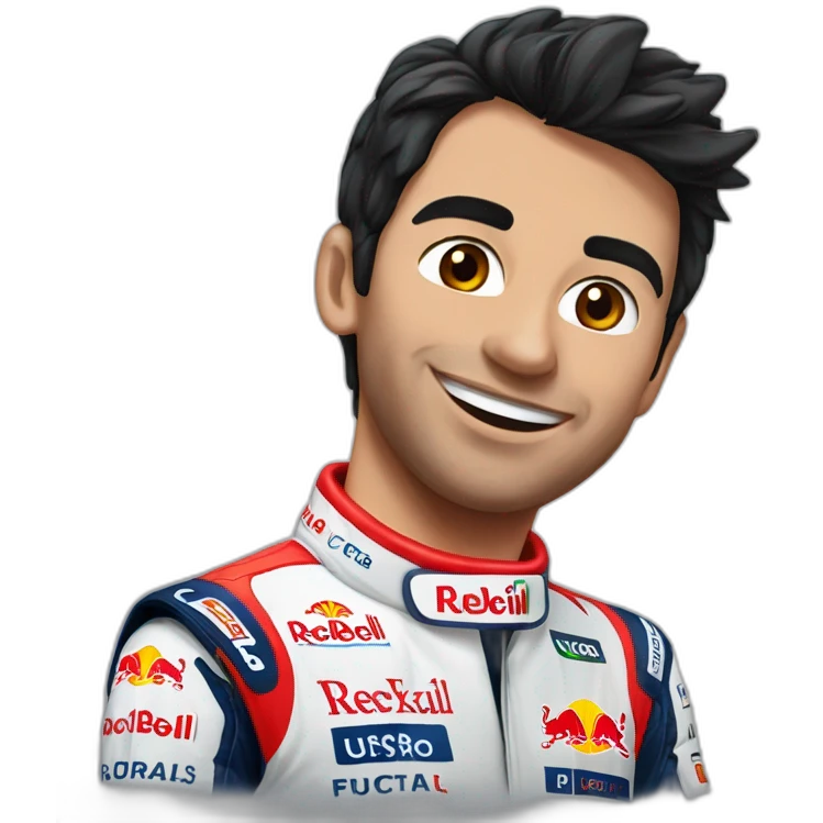 Checo-Perez redbull emoji