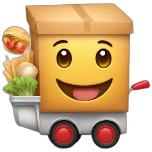 magic food-delivery emoji