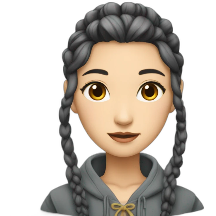 骑猪奔跑的女孩 emoji