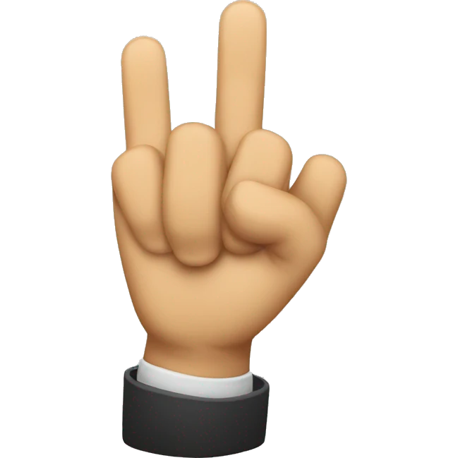 Point finger at me emoji