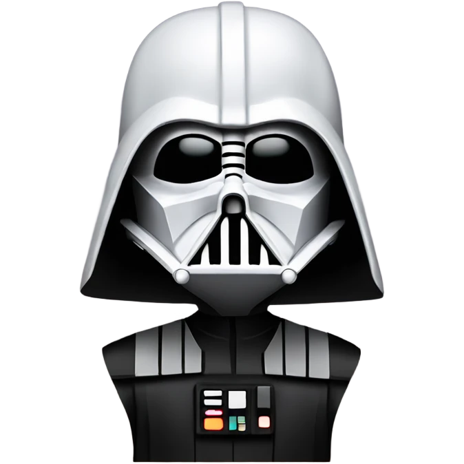Darth Vader in an x wing fighter  emoji