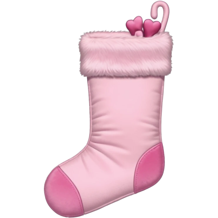 an aesthetic baby pink  christmas  emoji