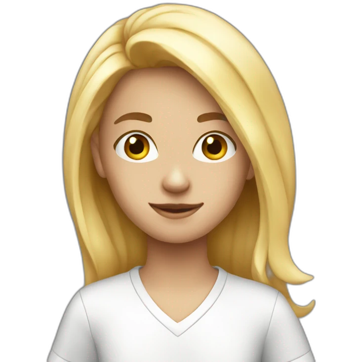White american high schooler teen emoji