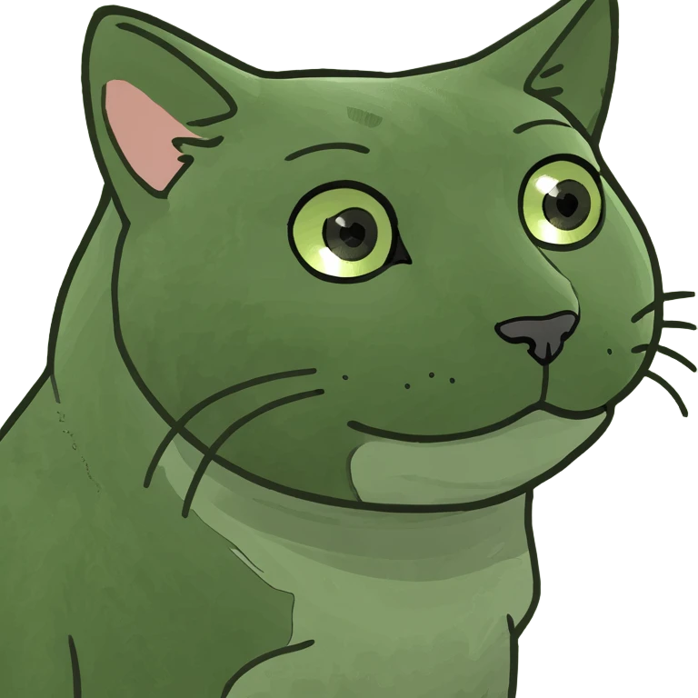 a cat emoji