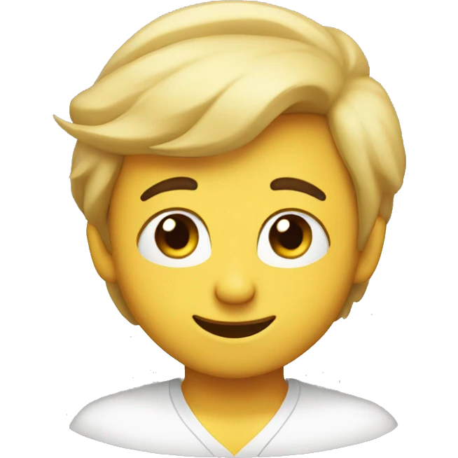 neutral wink emoji