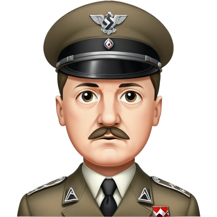 Adolf Hitler nazi emoji