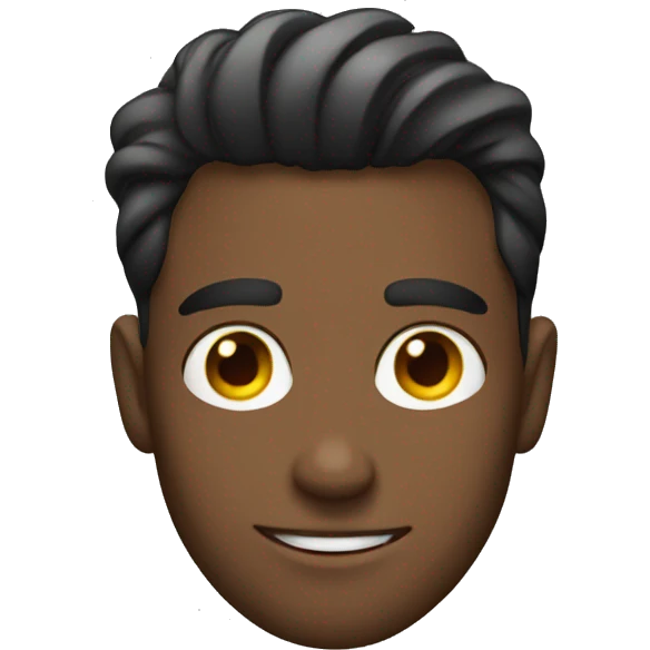 Hot guy working emoji