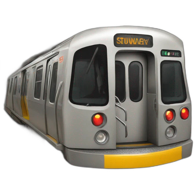 subway transport emoji