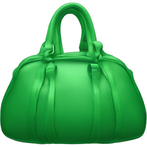 Green Telfar bag emoji