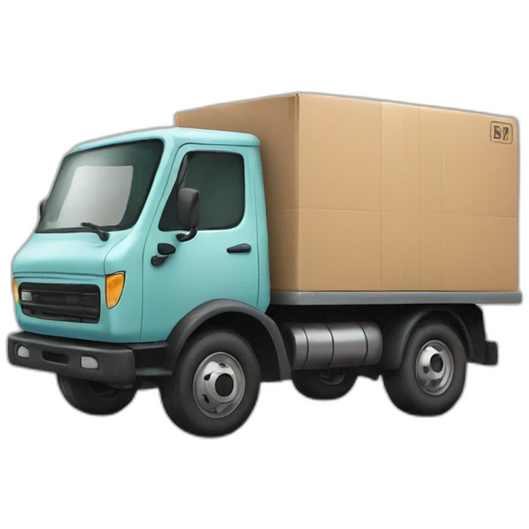 delivery truck emoji
