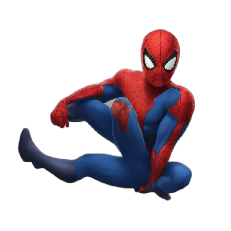 macron avec Spiderman emoji