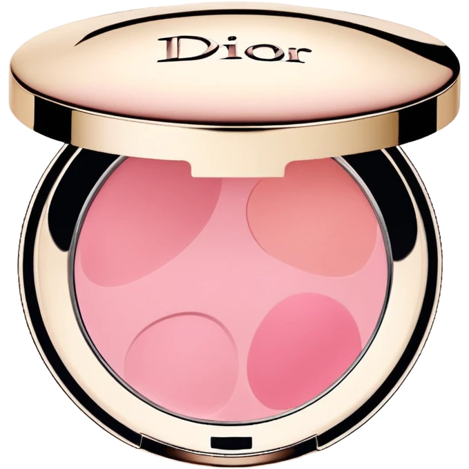 Pink Dior blush emoji