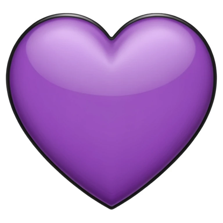 purple heart with a checkered border emoji