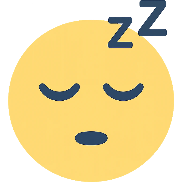 icon sleep face zzz emoji