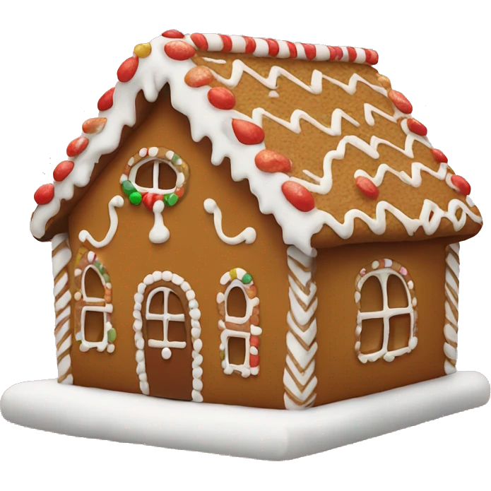 Ginger bread house  emoji
