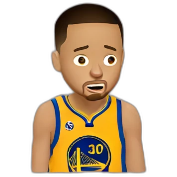 stephen curry crying emoji