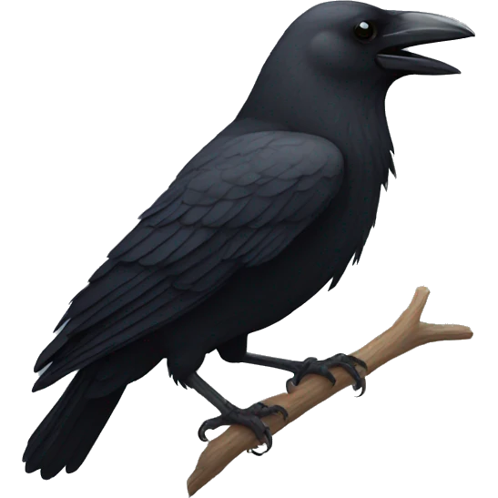 crow emoji