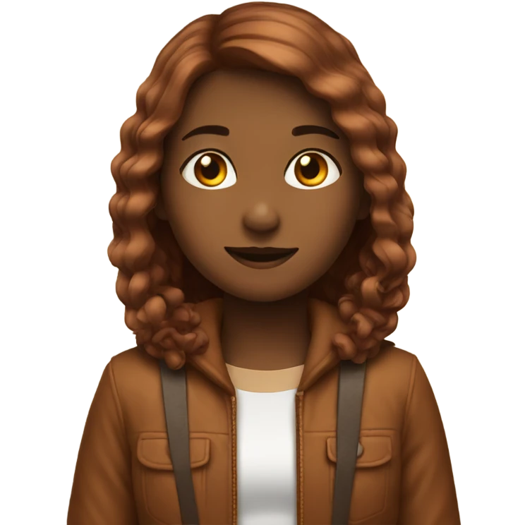 girl chestnut  emoji