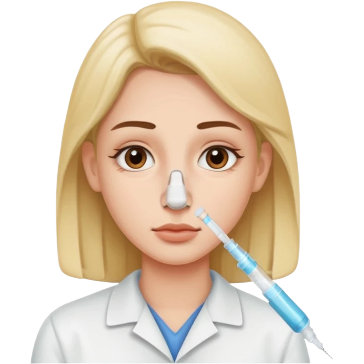 Nose injection  emoji