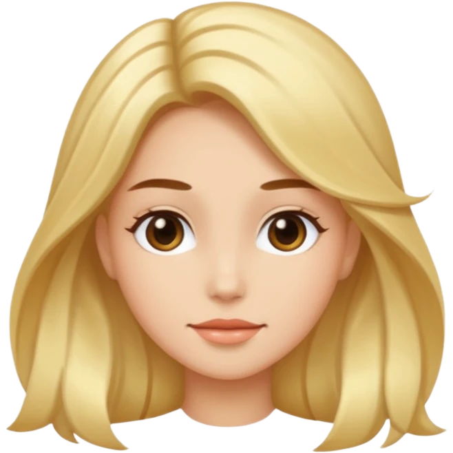 Hair and skin beauty with biotin, zinc and vitamins. emoji